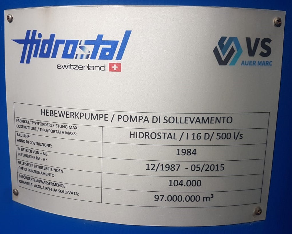 Hidrostal - Planung